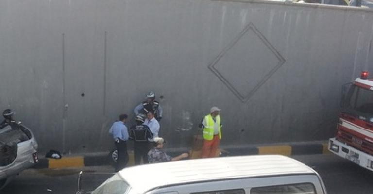 إصابة 6 فتيان يقودون درجات هوائية بحادث دهس