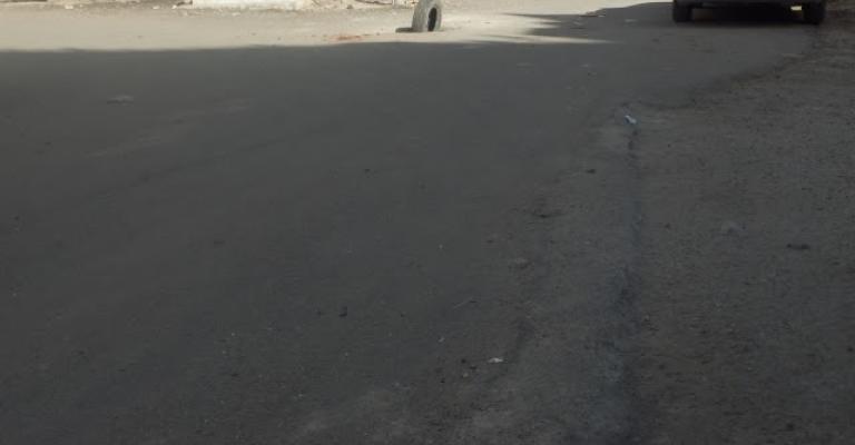 شارع القابسي في وادي الحجر شاهد على "اعتباطية" الخلطات الاسفلتية