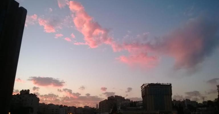 عمان مساء الخميس - تصوير غسان فرج 