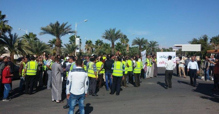 دعوات لإلغاء ضريبة التأخير جراء إضراب العاملين بميناء الحاويات 