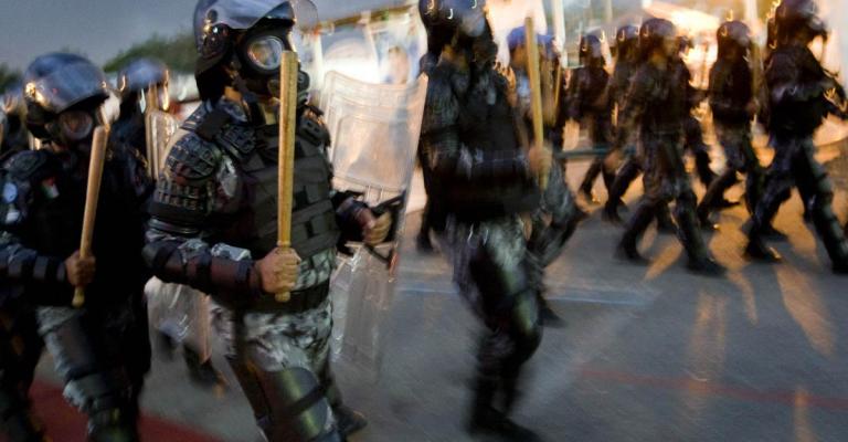 استشهاد دركي أردني في البحرين 