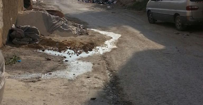 استجابة سريعة من بلدية الرصيفة لشكاوى "حي ام جرادة" 