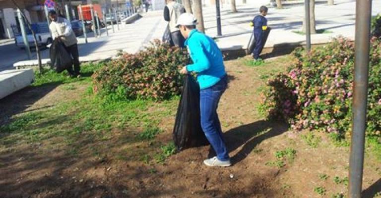 فرق تطوعية سورية تعمل للحفاظ على البيئة في الأردن