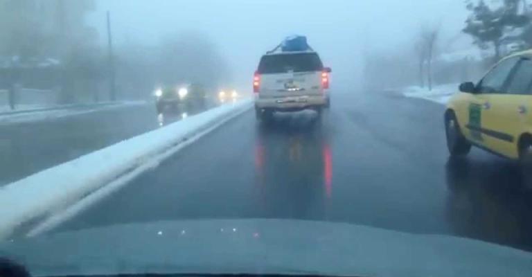 الأمانة تباشر نثر الملح على الطرقات