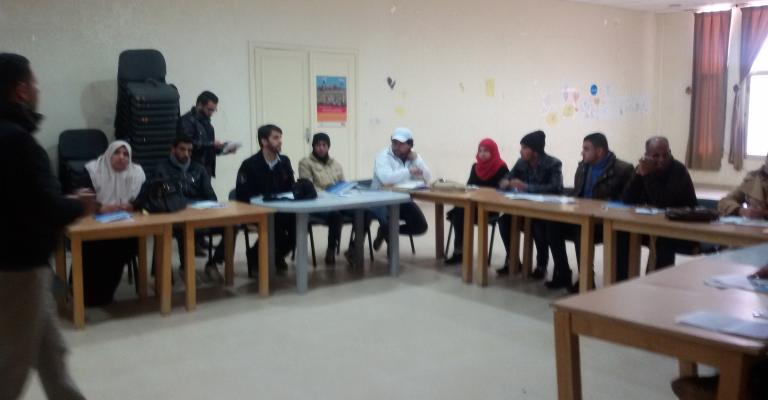 ورشتان تدريبيتان لمشروع "تعزيز صوت الشباب" بالظليل والحلابات