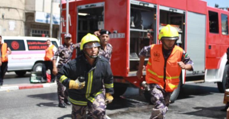 الدفاع المدني: 64 إصابة في مجال الإطفاء والإنقاذ خلال 24 ساعة
