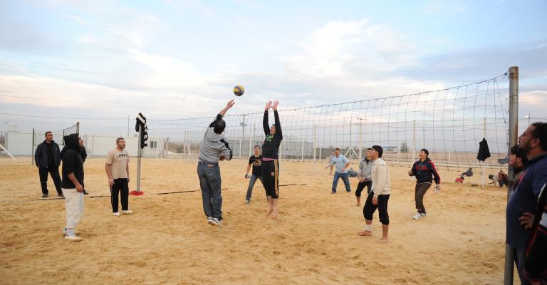 دورة ترفيهية شتوية لطلبة مريجيب الفهود