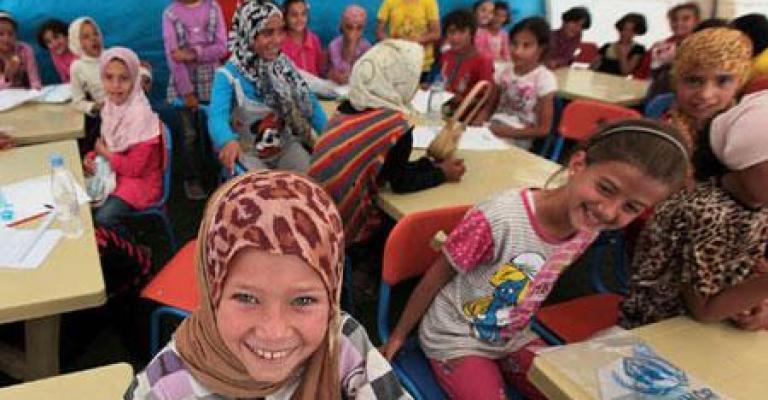 أكتظاظ طلابي في مدارس "الزعتري"