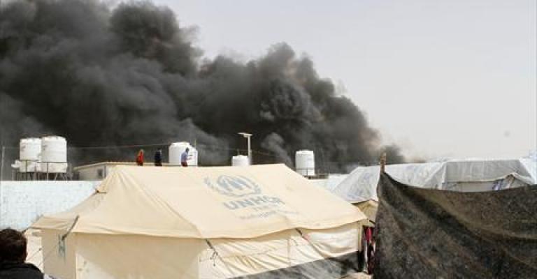 4 حوادث حريق على الأقل شهريا في "الزعتري" 4 حوادث حريق على الأقل شهريا في "الزعتري"