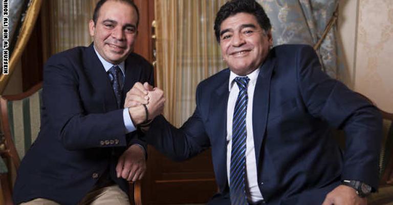 مارادونا يدعم ترشح الأمير علي لرئاسة الفيفا - تقرير صوتي مارادونا يدعم ترشح الأمير علي لرئاسة الفيفا - تقرير صوتي
