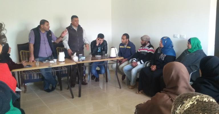 محاضرة حول مخاطر المخدرات بجمعية "نافذة الامل" في الظليل