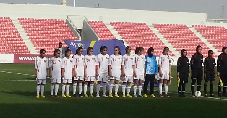 تعادل منتخب الأردن للواعدات مع الإمارات