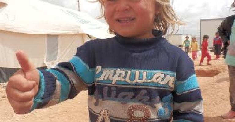 الطفل السوري جبريل يجذب وسائل الاعلام العالمية الطفل السوري جبريل يجذب وسائل الاعلام العالمية