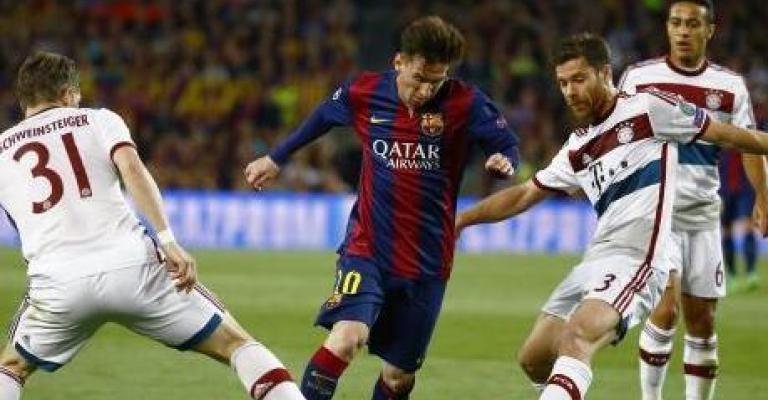 ميسي يقود برشلونة للثأر من بايرن ميونيخ