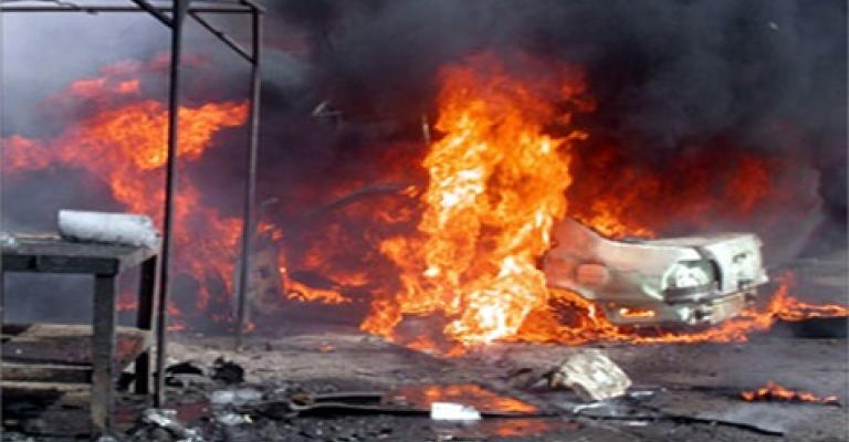 مقتل وإصابة 10عراقيين بتفجير في بغداد