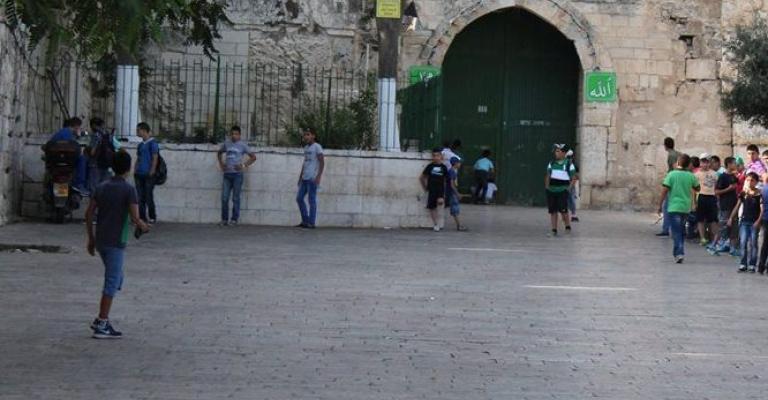سلطات الاحتلال تغلق أبواب الأقصى سلطات الاحتلال تغلق أبواب الأقصى