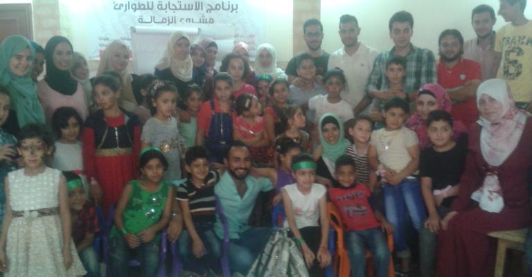 مبادرة شبابية لمساعدة الاطفال الايتام بالزرقاء دراسيا