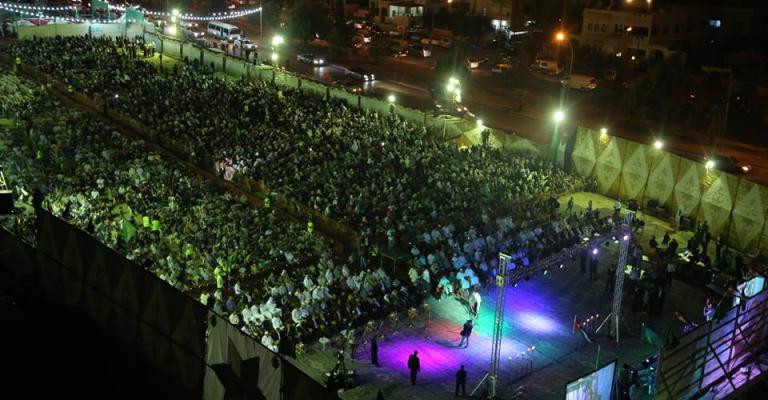 آلاف المشاركين بمهرجان الحركة الإسلامية"لبيك يا أقصى" آلاف المشاركين بمهرجان الحركة الإسلامية"لبيك يا أقصى"