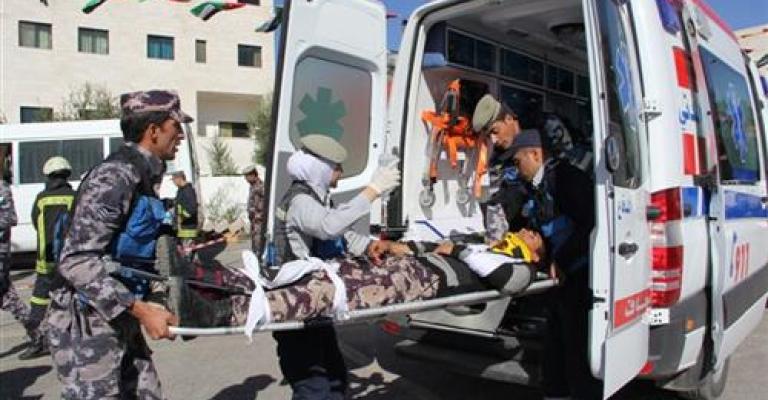 12 إصابة بحوادث مختلفة في المملكة 12 إصابة بحوادث مختلفة في المملكة