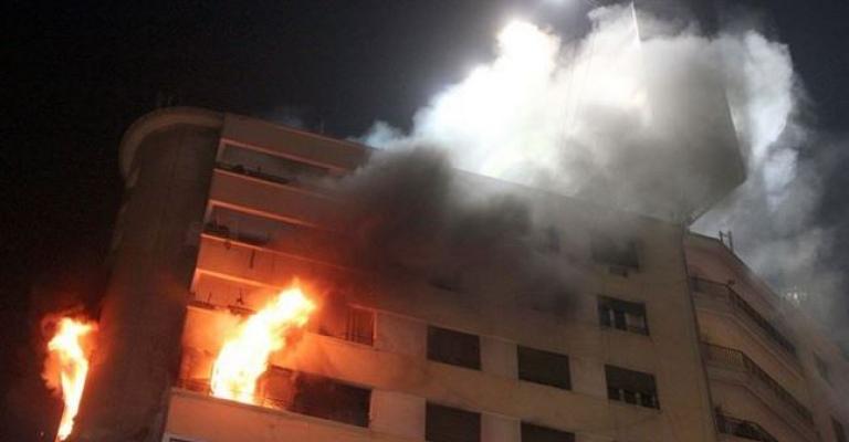 إصابة 3 بحريق في إربد إصابة 3 بحريق في إربد