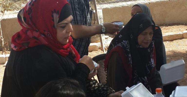 رحلة ترفيهية للمسنات الى متنزه الامير هاشم في بيرين