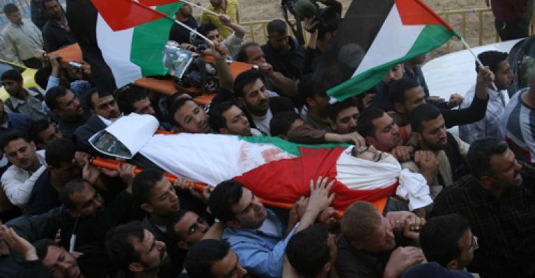 فلسطين: 64 شهيداً منذ بداية الشهر