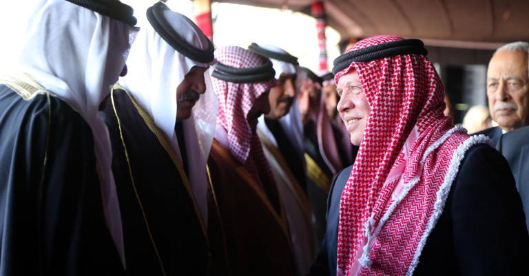 غياب الملف الأمني عن لقاء الملك بوجهاء معان