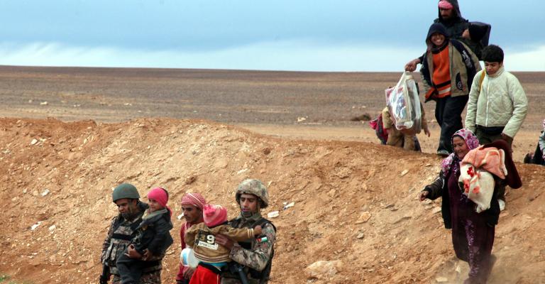 دخول 175 لاجئاً سورياً للأردن