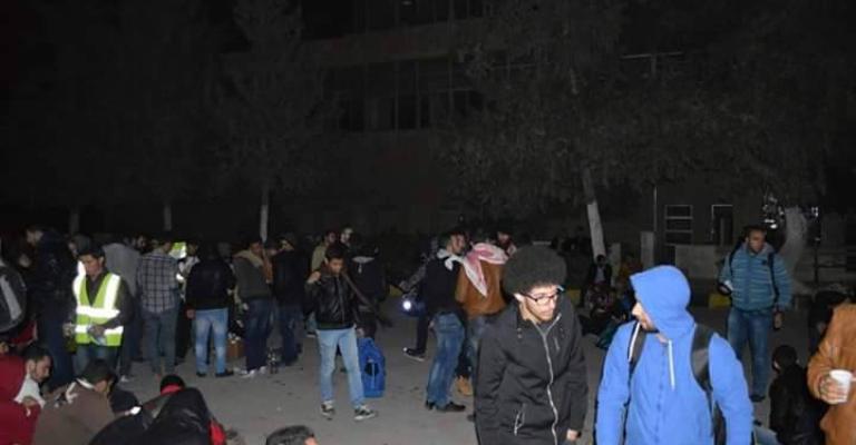 "الخضرا" يلتقي وفداً من معتصمي البوليتكنك