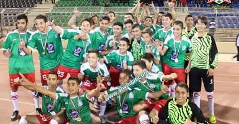 زرقاويون يشكلون رُبع فريق ناشئي الوحدات تحت 14