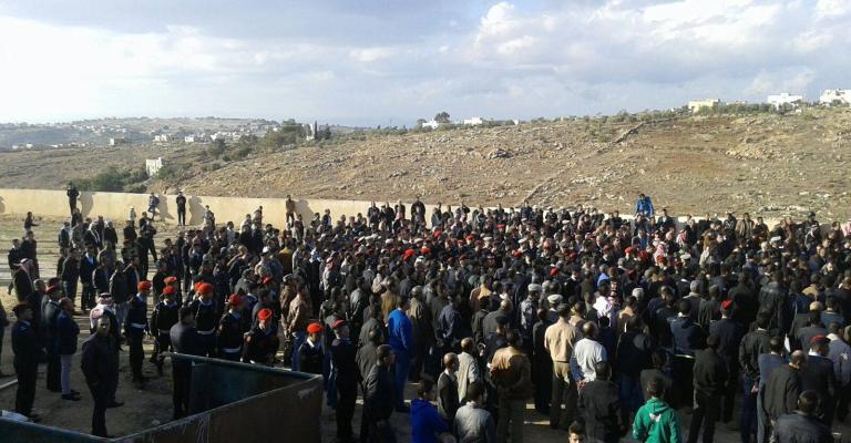 بلدة زمال- جنازة النقيب جمال الدراوشة الذي استشهد في حادثة إطلاق نار - الأمن العام بلدة زمال- جنازة النقيب جمال الدراوشة الذي استشهد في حادثة إطلاق نار - الأمن العام