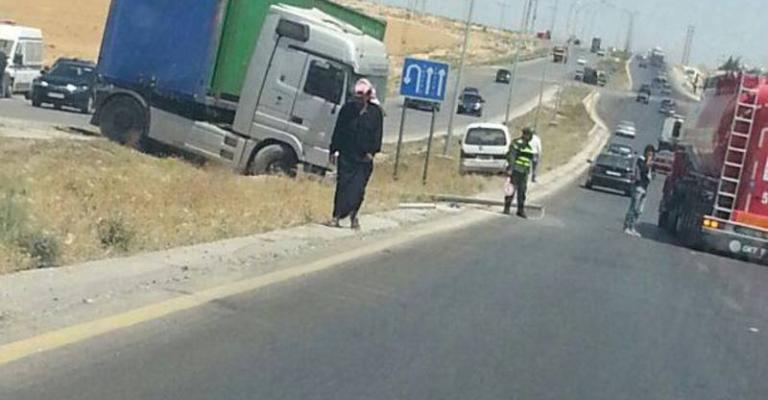 العقبة: وفاة بتدهور شاحنة