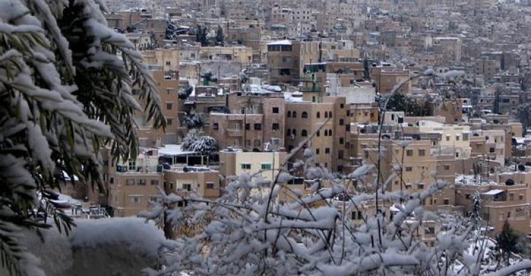 الثلوج تعم عمّان الجمعة