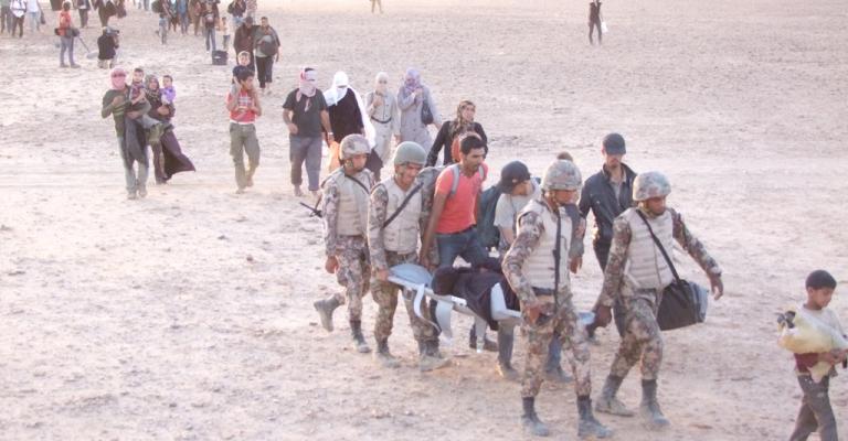 دخول 50 لاجئاً سورياً للأردن