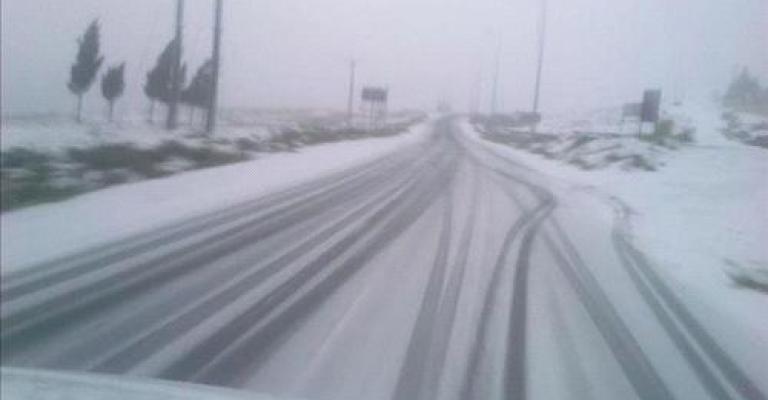 الطرق المغلقة في المملكة حتى 8:30 صباحاً الطرق المغلقة في المملكة حتى 8:30 صباحاً