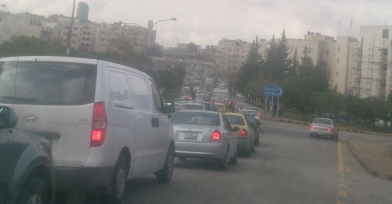 حركة سير"كثيفة" بسب تأخير الدوام
