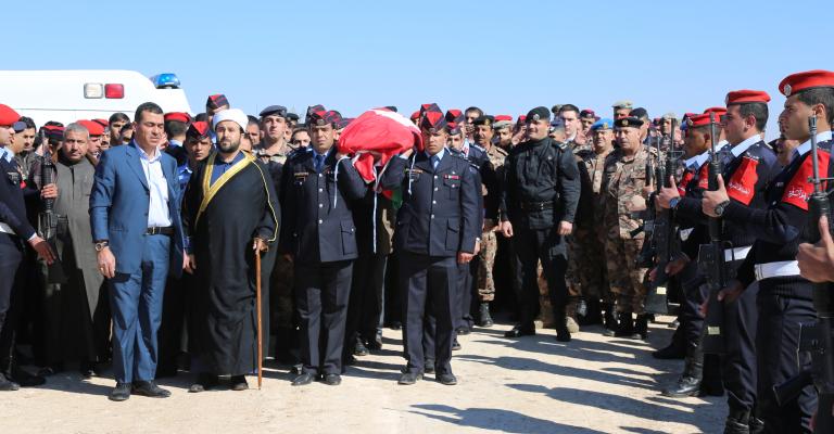 تشييع الملازم حسونة في سحاب