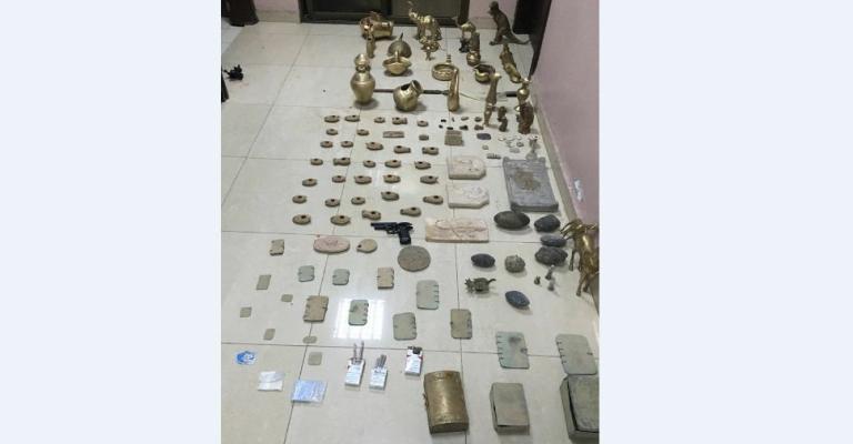 القبض على مشتبه بهما بحيازة آثار تاريخية