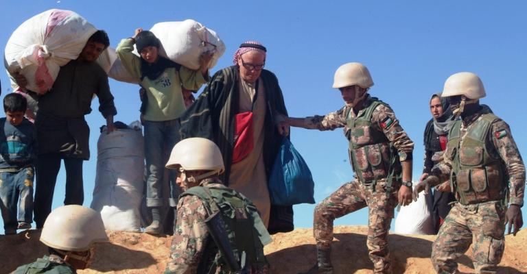 دخول 67 لاجئاً سوريّاً للأردن دخول 67 لاجئاً سوريّاً للأردن