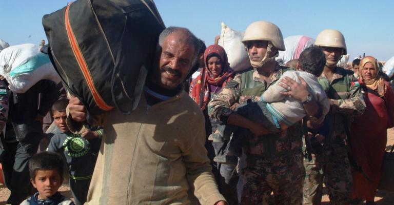 دخول 104 لاجئ سوريّ للأردن دخول 104 لاجئ سوريّ للأردن