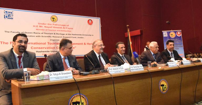المؤتمر الدولي الاول للسياحة والتراث يختتم اعماله بالجامعة الهاشمية