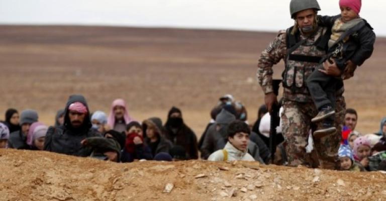دخول 104 لاجئين سوريين للأردن دخول 104 لاجئين سوريين للأردن
