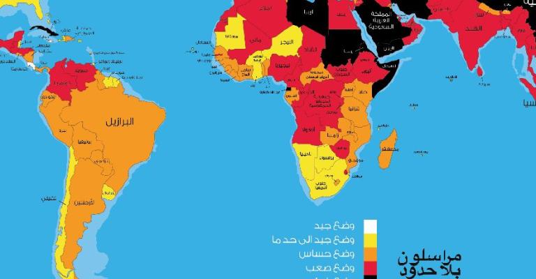 الأردن بالمرتبة 135 عالمياً بحرية الصحافة