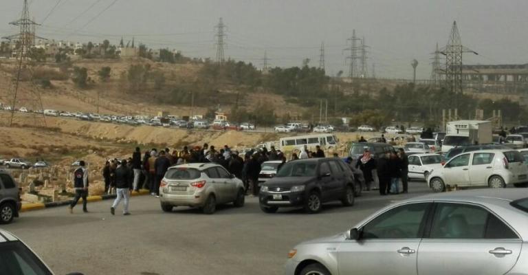 الهاشمية: 5 إصابات بحادث تصادم