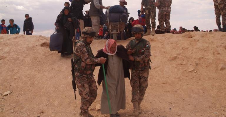 دخول 289 لاجئاً سوريّاً للأردن