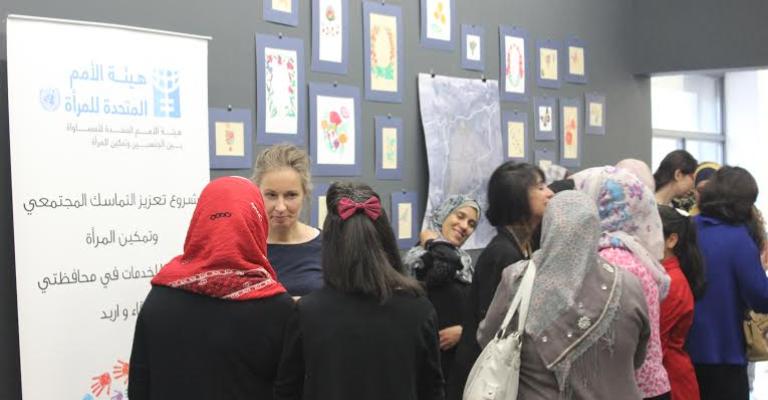 مشاريع فنية لتمكين السوريات والأردنيات في الزرقاء