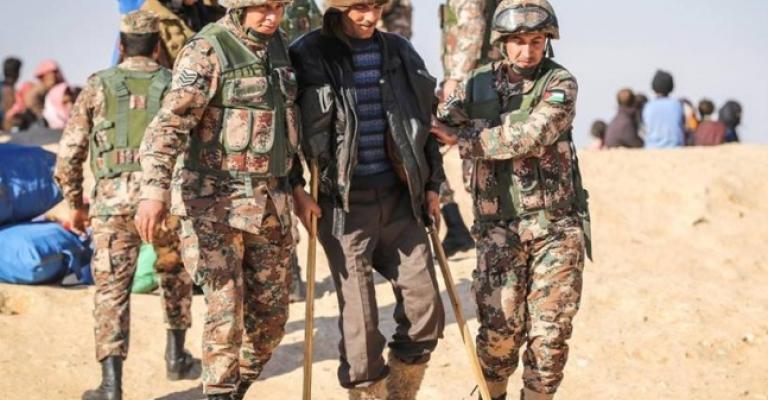 دخول 1507 لاجئين سورييّن للأردن