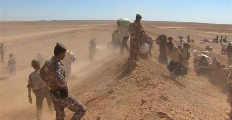 دخول 160 لاجئاً سوريّا للأردن