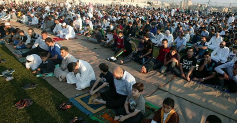 الإعلان عن مصليات العيد