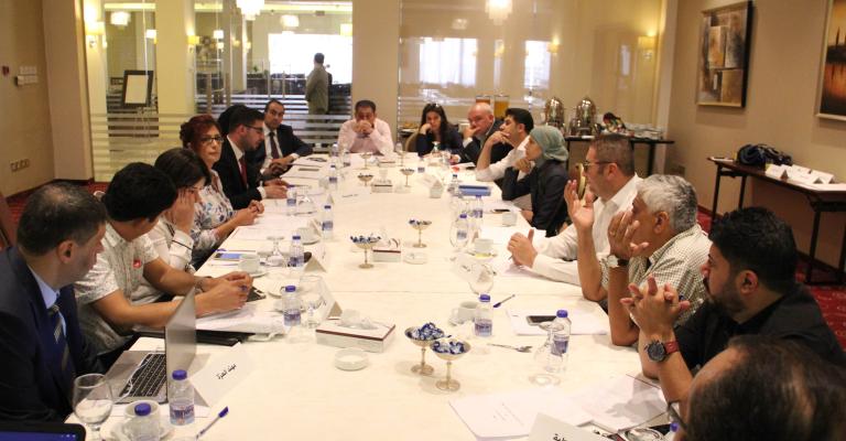 اجتماع لمناقشة دليل "الممارسات الفضلى في التغطية الإعلامية للانتخابات البرلمانية"
